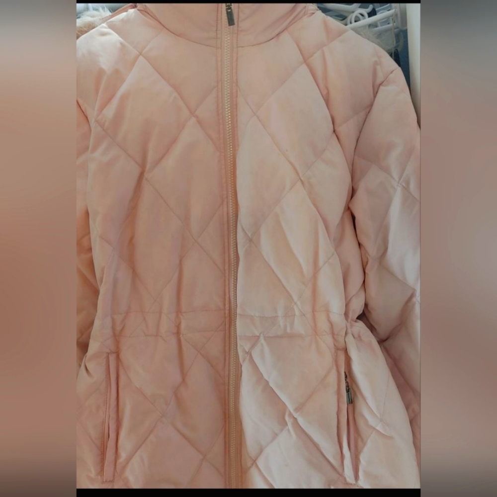 Gloria Vanderbilt Women's Coat Light Pink
